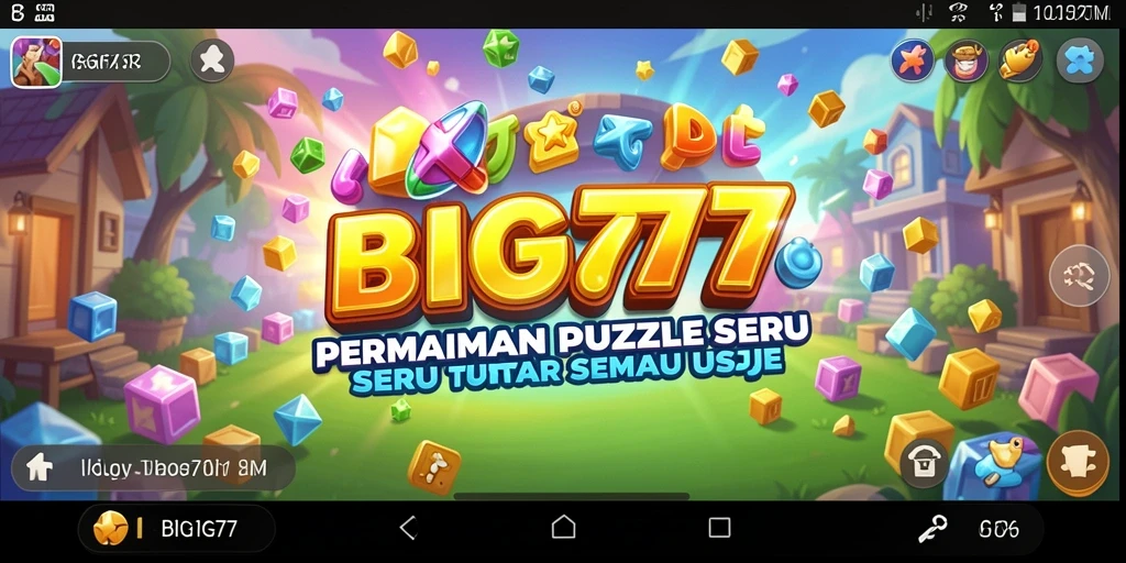 Screenshot BIG77 menampilkan gameplay seru dan penuh tantangan dalam puzzle.