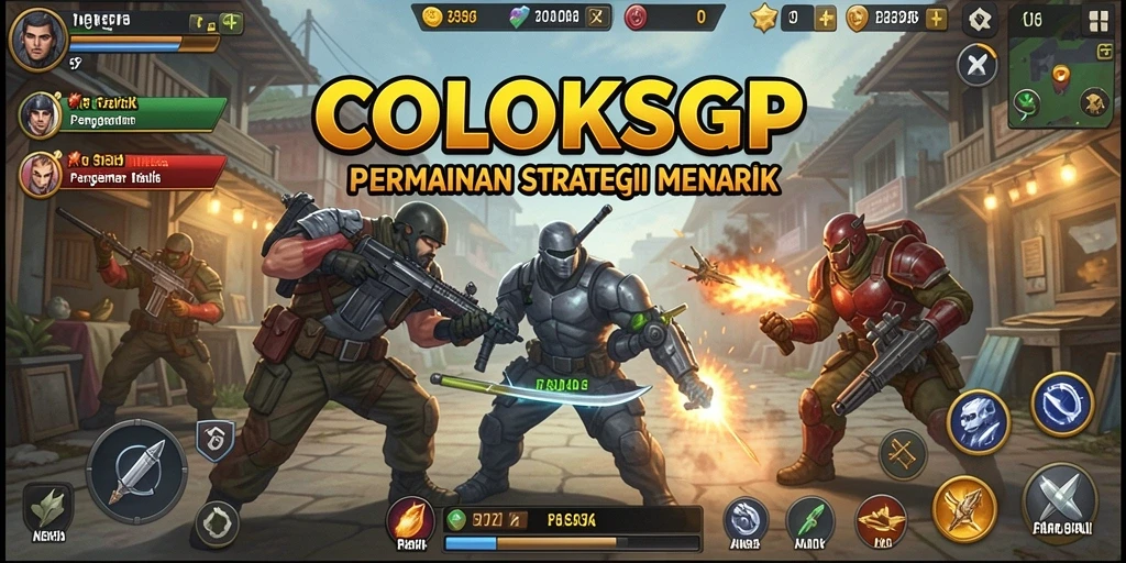Gameplay COLOKSGP yang menantang dan seru dengan grafis menarik.