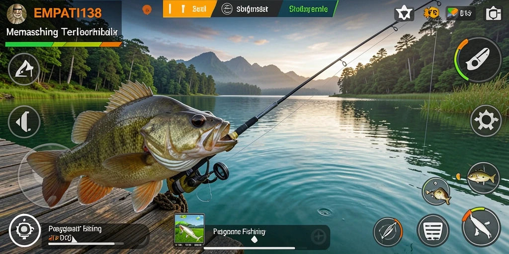 Gameplay Fishing seru di EMPATI138 dengan berbagai ikan yang menantang.