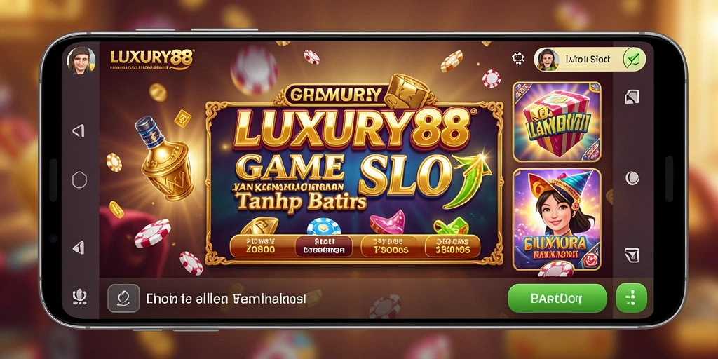 Tampilan gameplay menarik LUXURY88 dengan efek visual menawan.