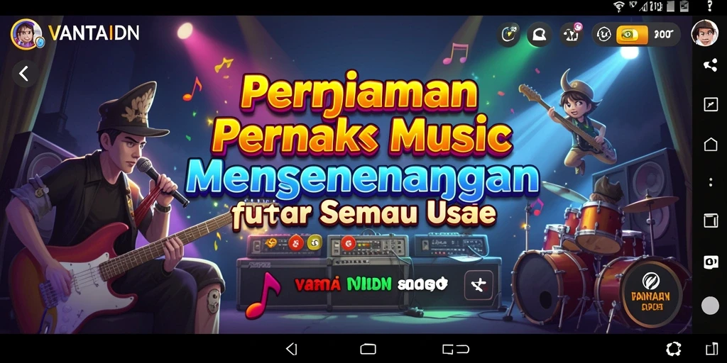 Tampilan gameplay VANTAIDN yang seru dan interaktif.